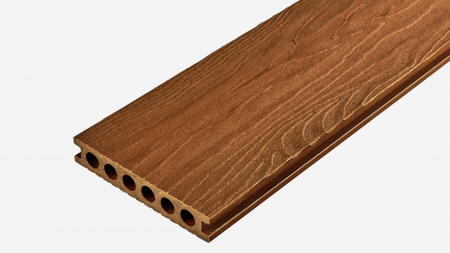 Террасная доска Groentec 3000x145x25 мм усиленная, Дуб